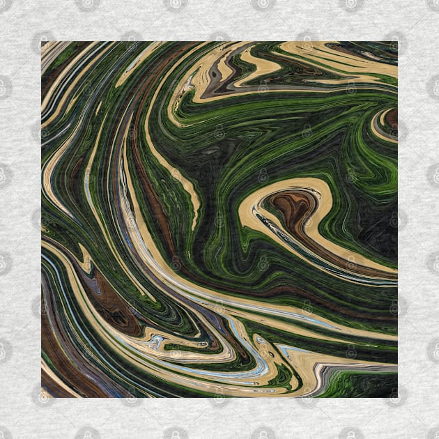 Abstract Dark green black Marble colors grading pattern by Dolta